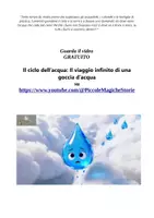 anteprima - Esperimenti - Ciclo dell’acqua:Gioco da tavolo, schede didattiche 30 pag. - Pagina di copertina