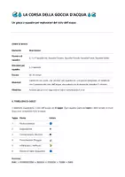 anteprima - Esperimenti - Ciclo dell’acqua:Gioco da tavolo, schede didattiche 30 pag. - Pagina 1
