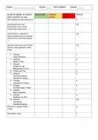 Vorschau - Arbeitsblätter - Thema Krankheit am Beispiel "dem Horizont so nah" Kriterien - Seite 1