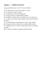 anteprima - Esercizi - Il ciclo dell’acqua: schede didattiche, esperimenti - Pagina 1