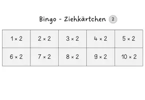 Vorschau - Stationenlernen - Einmaleins Bingo – alle Malreihen 2–10 | 2 Spielvarianten | 1x1 spielerisch üben - Seite 3