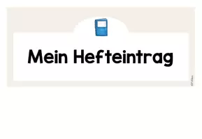 Vorschau - Poster - Hefteintrag für das Fach Mathematik - Visualisierung (beige & blau) - Seite 1