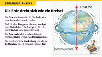 Vorschau - Unterrichtsreihen - Tag und Nacht erklärt: Erdrotation & Dämmerung (Sachunterricht) - Seite 2