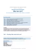 Vorschau - Text - Identität & Persönlichkeit: Wer bin ich? | Ethik Klasse 5/6 | Stärken, Rollen, Selbstbild & Schiff des Theseus - Deckblatt