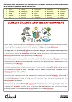 anteprima - Esercizi - CLIMATE CHANGE AND THE ENVIRONMENT – Text with 20 Gaps - Pagina 2