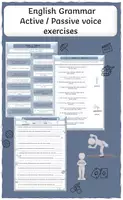 Vorschau - Unterrichtsreihen - Active - Passive Voice - exercises - Deckblatt