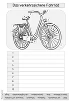 Vorschau - Arbeitsblätter - Verkehrserziehung | Fahrradprüfung - Seite 2