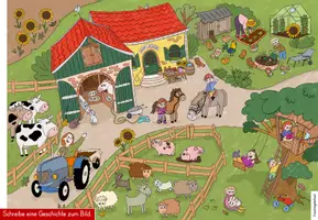 Vorschau - Arbeitsblätter - Bauernhof | Wimmelbild - Seite 3