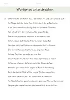 Vorschau - Arbeitsblätter - Wortarten Materialpaket - Seite 1