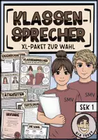 Vorschau - Arbeitsblätter - Klassensprecher Klasse 5 6 7 8 - Deckblatt