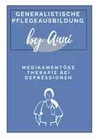 Vorschau - Mal- und Bastelvorlagen - Medikamentöse Therapie bei Depressionen - Antidepressiva - Deckblatt