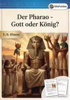 Vorschau - Arbeitsblätter - Arbeitsblatt - Pharao - Gott oder König? - Deckblatt