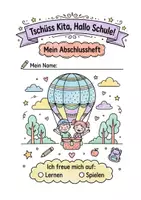 Vorschau - Anderer Materialtyp - XXL-Materialpaket: Abschlussheft Kita & Kindergarten (Bunt + S/W) – Alles-drin-Set 46 Seiten - Seite 1