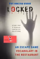 Vorschau - Spiele - Escape Room - Vocabulary in the Restaurant (Food) - Deckblatt