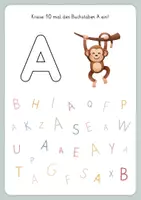 Vorschau - Arbeitsblätter - Zahlen und Buchstaben erkennen Arbeitsblätter | ABC & ZR 20 Kita Vorschule 1. Klasse - Seite 1