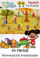 Vorschau - Stationenlernen - Herbst | Wimmelbild | Schreiben - Deckblatt