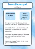 Vorschau - Spiele - Ferien-Plauderspiel: Erzähl uns etwas, Brettspiel, direkt loslege - Seite 3