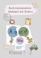 Vorschau - Poster - Materialpaket: Buchstaben- & Anlautplakate | Druckschrift + Lateinische Ausgangsschrift LA - Seite 1