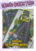 Vista previa - Juegos / Gamificación - CARRETERA LETRAS Y NUMEROS - Portada