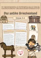 Vorschau - Arbeitsblätter - Antikes Griechenland - Deckblatt