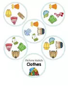 Vorschau - Stationenlernen - Picture Match: Clothes (Sally Edition) - Seite 3