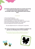 Voorbeeld - Lente Schaduw Memorie – Kijken & Matchen voor Kleuters - Pagina 1