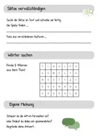 Vorschau - Arbeitsblätter - Sachtext: WM 2026 mit Aufgaben und Lösungen - Seite 3