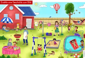 Vorschau - Arbeitsblätter - Sommer | Wimmelbild - Seite 2