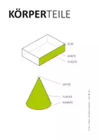 Vorschau - Arbeitsblätter - KÖRPER BASTELN & VERSTEHEN – Mathematik Grundschule - Seite 3