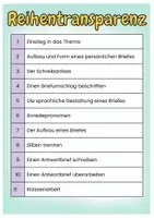 Vorschau - Unterrichtsreihen - Briefe schreiben (Unterrichtsreihe, Klasse 5) - Seite 1