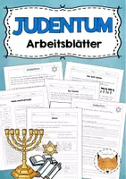 Vorschau - Arbeitsblätter - Judentum Arbeitsblätter - Deckblatt