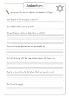 Vorschau - Arbeitsblätter - Judentum Arbeitsblätter - Seite 2