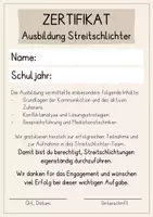Vorschau - Test - Materialpaket Streitschlichter Ablauf, Regelpiktogramme, Vertrag und Urkunden - Seite 2