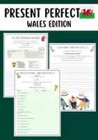 Vorschau - Arbeitsblätter - Present perfect - WALES Edition - Deckblatt