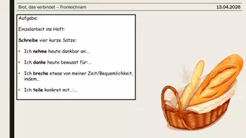 Vorschau - Arbeitsblätter - Brot, das verbindet - Fronleichnam - Seite 3