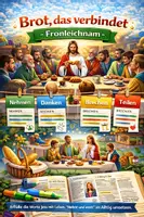 Vorschau - Arbeitsblätter - Brot, das verbindet - Fronleichnam - Deckblatt