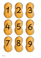 Vorschau - Anderer Materialtyp - Zahlen - Nummerierung-Orga - Kleeblatt-Herz-Peanut - Deckblatt