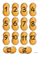 Vorschau - Anderer Materialtyp - Zahlen - Nummerierung-Orga - Kleeblatt-Herz-Peanut - Seite 3