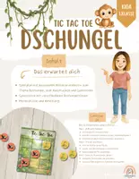 Vorschau - Spiele - 3 gewinnt - zum Thema Dschungel - Deckblatt