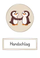Vorschau - Bildkarten - Pinguinklasse - Begrüßung/ Verabschiedung - Seite 3