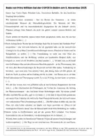 Vorschau - Klassenarbeiten - Redeanalyse - Rede von Prinz William in Belém - Zwischen Tradition und Innovation: Wie Prinz William die Weltgemeinschaft zum Handeln für kommende Generationen mobilisiert. - Seite 2