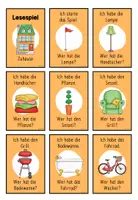 Vorschau - Spiele - Lesespiel - "Ich habe... Wer hat...?" - Zuhause - Seite 1