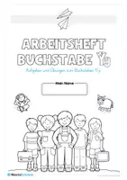 Vorschau - Arbeitsblätter - Buchstabe Y / y (24 Arbeitsblätter) - Seite 1