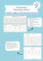Vorschau - Fördermaterial/Inklusion - Wetter-Woche: Verstärkerplan für die Grundschule - Deckblatt