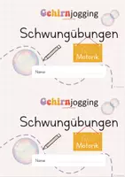 Vorschau - Arbeitsblätter - Konzentrationsübung: Feinmotorik - Schwungübungen (Klasse 1-2) - Seite 2