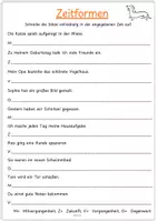 Vorschau - Arbeitsblätter - Arbeitsblätter Zeitformen - Seite 2