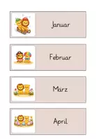 Vorschau - Bildkarten - Löwenklasse - Tafelkalender - Seite 2