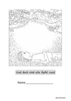 Vorschau - Stundenentwürfe - Und doch sind alle Äpfel rund - Unterrichtsmaterial Grundschule - Seite 2