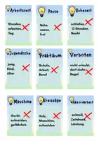 Vorschau - Arbeitsblätter - Materialpaket Praktikum Jugendarbeitsschutzgesetz - Seite 3