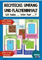 Vorschau - Spiele - Ich habe ... Wer hat ...? Flächeninhalt und Umfang von Quadrat und Rechteck - Deckblatt